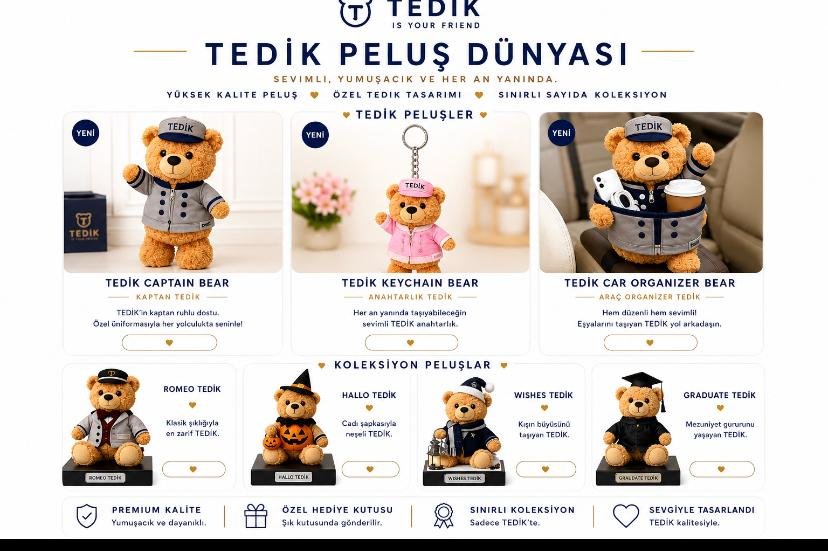 Tedik peluş grubu